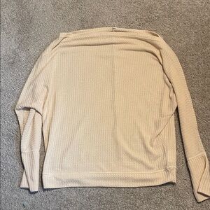 Elegant Cream Women's Top